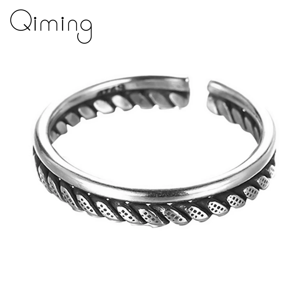 Винтажное ювелирное изделие мужское трикотажное регулируемое кольцо