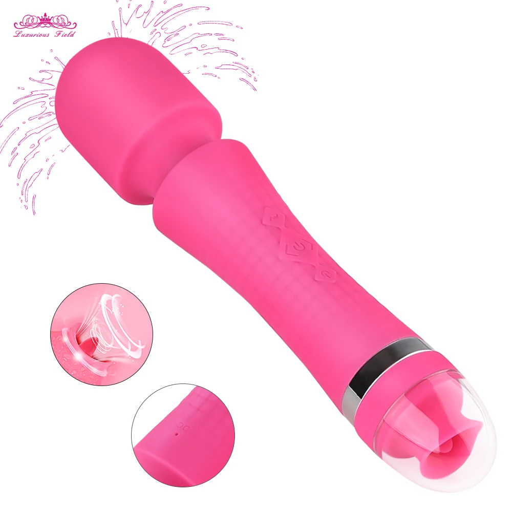 10 скоростей AV вибратор для женщин Волшебная палочка массажер секс-товары USB