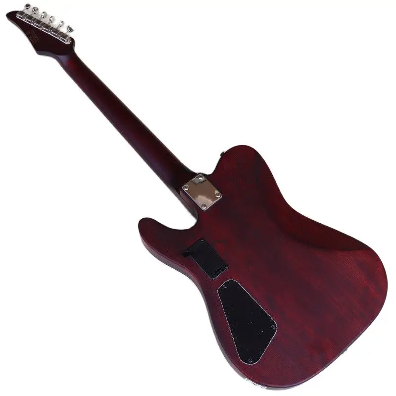 stille gitarre stille akustische elektrische gitarre 6 string solid mahagoni körper matte finish 39 zoll vintage farbe stille folk gitarre free g