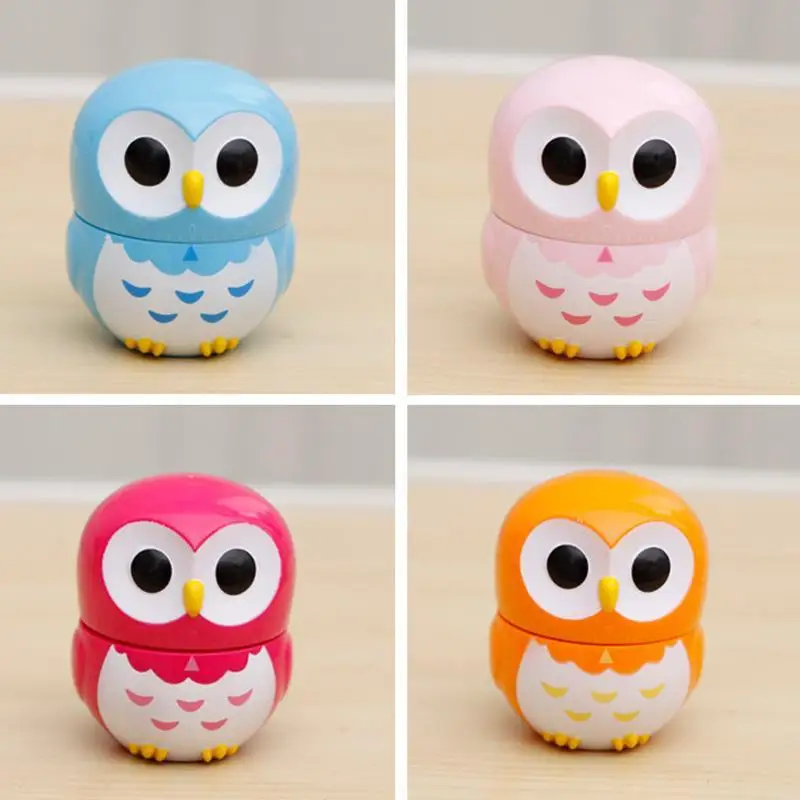 Пластиковые таймеры для кухни с милой совой из мультфильма механический