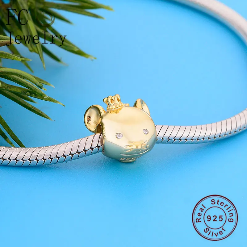 FC ювелирные изделия Подходит для оригинального браслета Pandora 925 серебро Зодиак