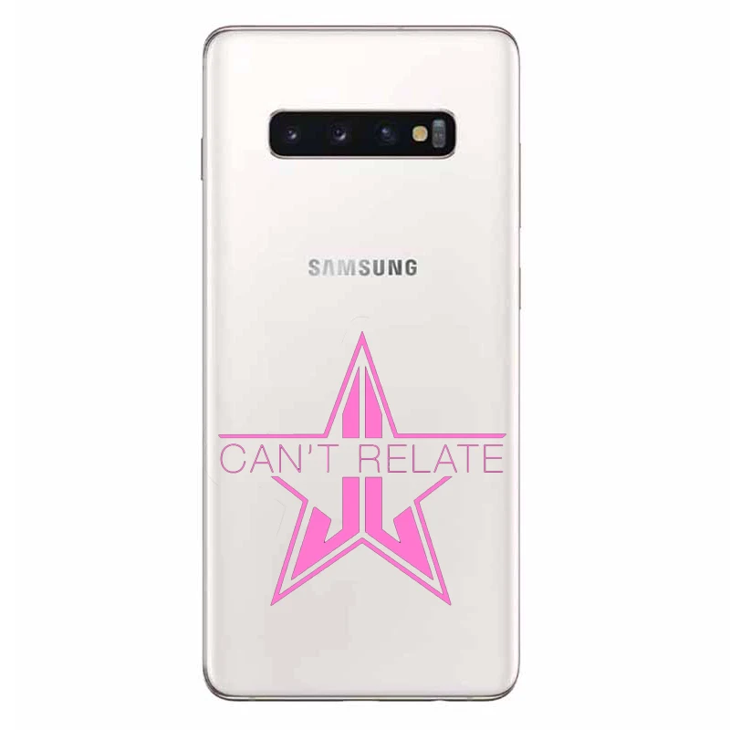 Прозрачный силиконовый чехол для телефона Jeffree Star Can't Relate Suave для samsung Glaxy S/Note 6 7 8 9 10 Lite Pro чехол s Fundas Coque - Цвет: TPU