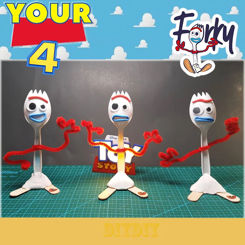 Фигурка игрушка История 4 14 м Diy форки Базз Лайтер Мультфильм Вуди и Джесси собака кукла игрушки для Детский Рождественский подарок