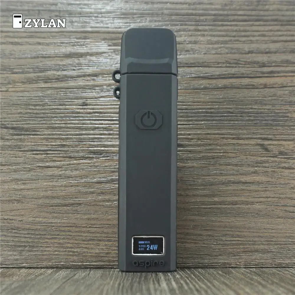 1 шт./лот Модный Черный Прозрачный светящийся резиновый чехол для Aspire Favostix сумка