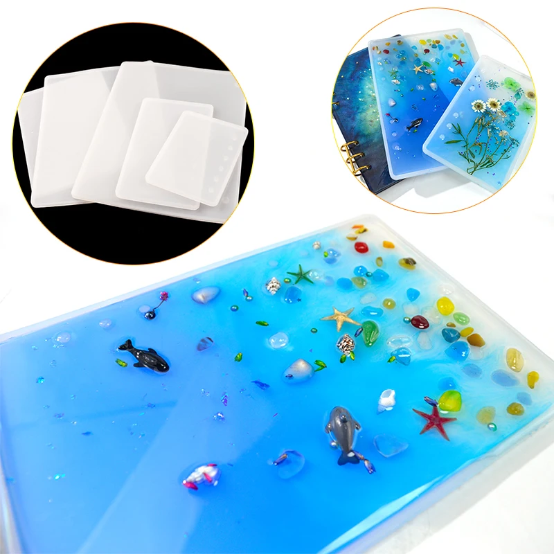 

Notebook Resin Mold Silicone Jotter Epoxy Moldes De Silicona Manualidades Jewelry Making Art Kit For Moldes Para Resina Craft