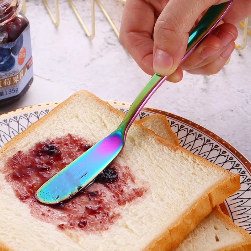 304 Нержавеющая сталь нож для масла и сыра десертное варенье разбрасыватель