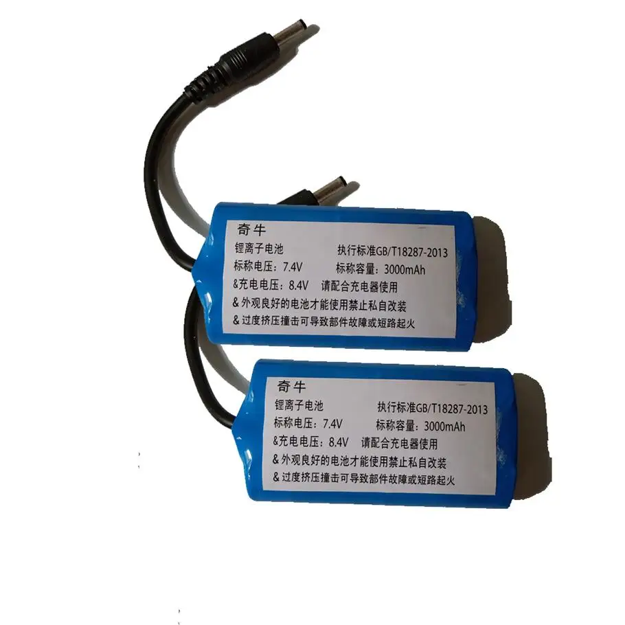 Battery X2 Зимние теплые электрические теплые перчатки с аккумулятором, теплые перчатки для езды на велосипеде, мотоцикле, велосипеде, лыжах, унисекс, 7,4 В - Цвет: Battery X2