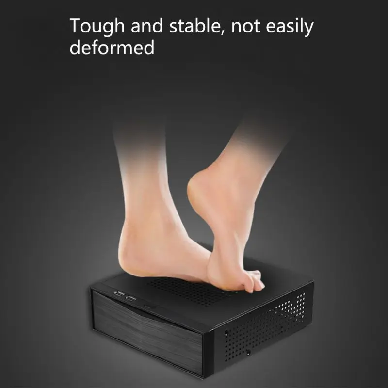 FH03 FH05 хост мини ITX Домашнего Офиса Компьютерный чехол USB2.0 с радиатора отверстие