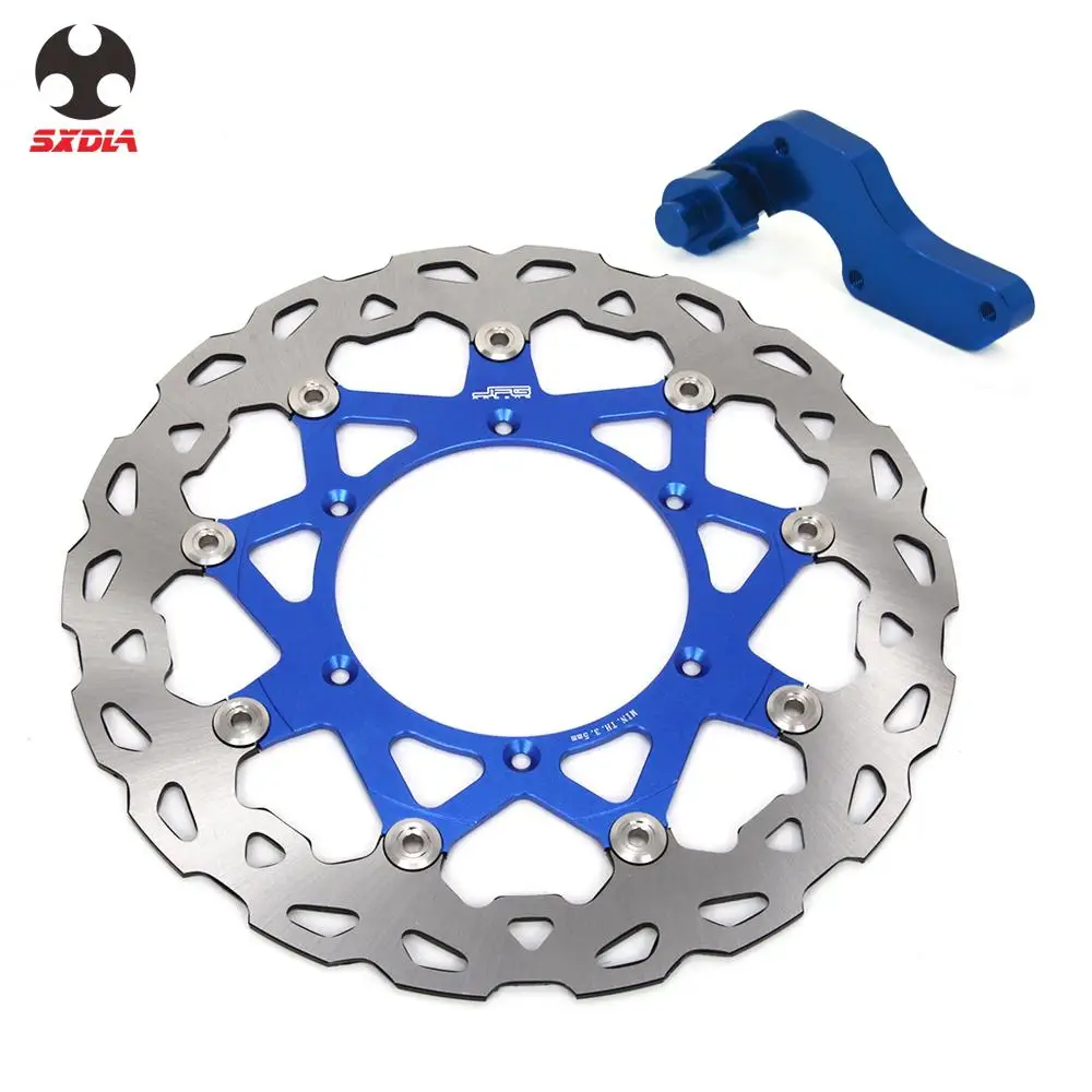 Мотоцикл 320 мм плавающие тормозные диски ротор кронштейн адаптер для YAMAHA YZ125 WR125