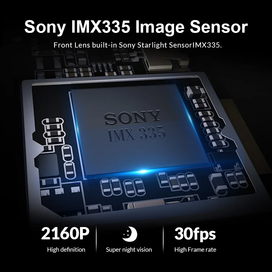 E-ACE 12 дюймов Автомобильный видеорегистратор 4K 3840*2160P зеркало заднего вида Sony IMX335