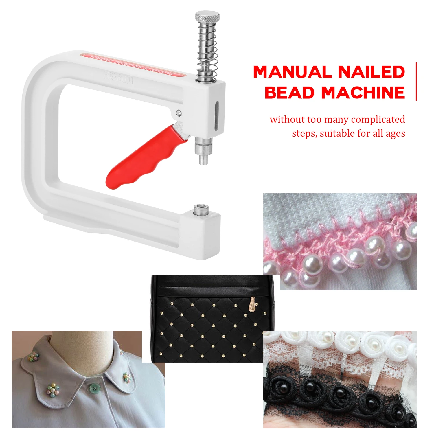 Ручная машина для изготовления бисера бусины шапочек заклепки ремесло ручной