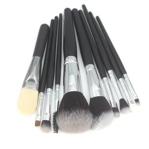 10 шт. профессиональный кисти для макияжа комплект высокое качество макияж для инструментов премиум полнофункциональный