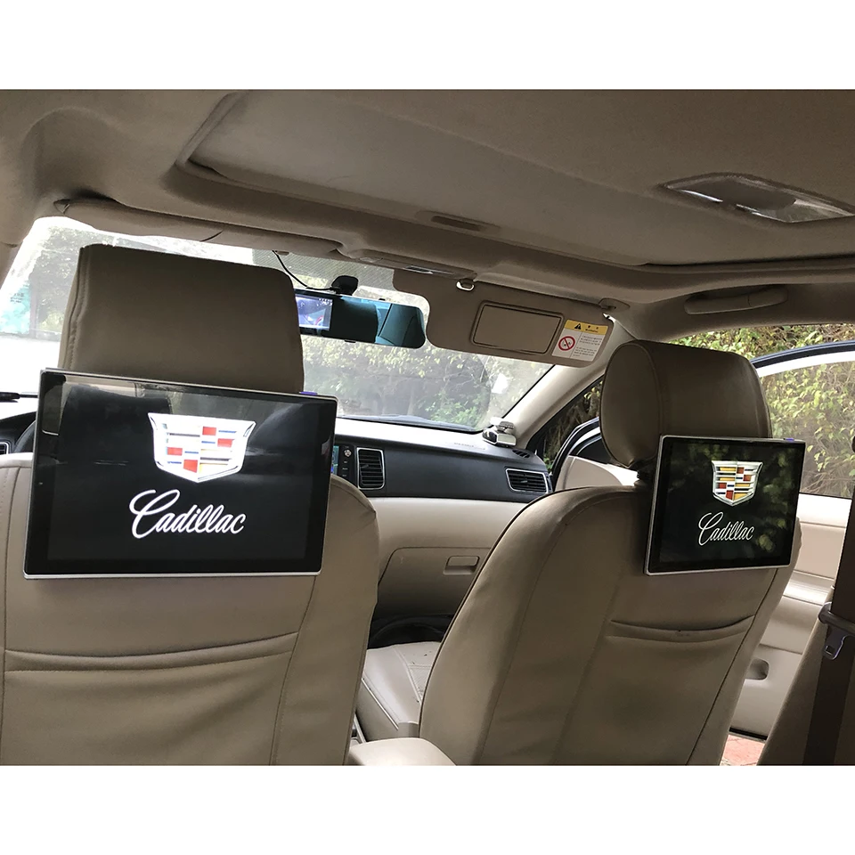 

Car Video Players Headrest Monitors For Cadillac XTS Installation Backbench Entertainment System Supports 4K Extreme Playback