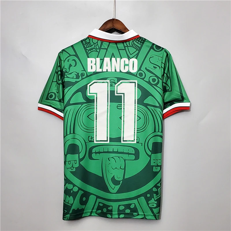 

Retro Mexico 1998 Blanco Hernandez Classic Shirts Vintage Jerseys