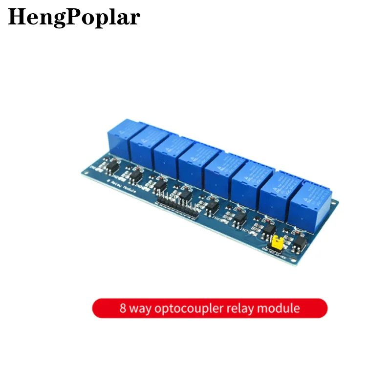 Релейный модуль KY-019 с оптроном постоянный ток 5 В выход 1/2/4/6/8 реле мощности в/в 10 А