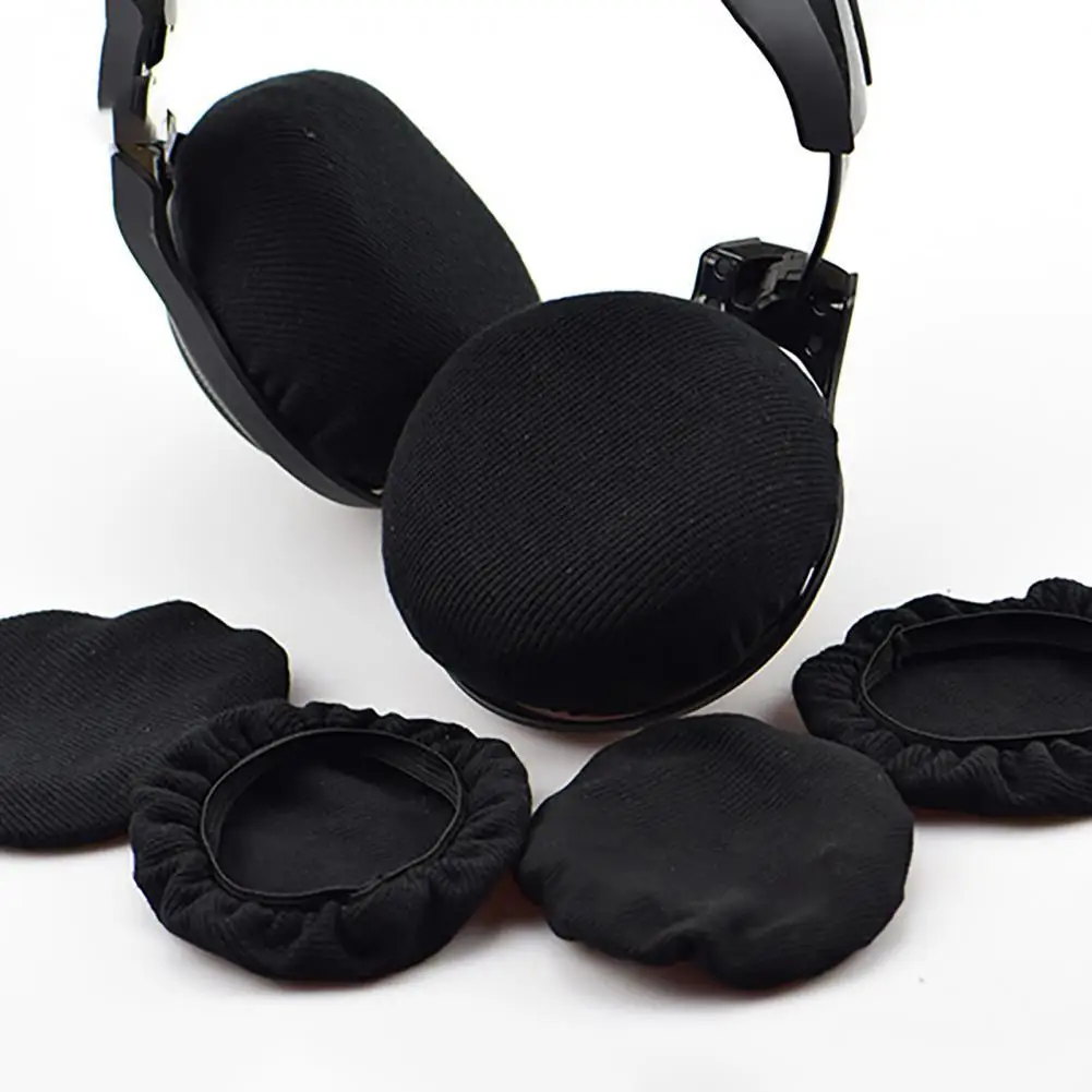 

Headset Dust Cover Reliable Lightweight Portable Knitted Headset Dust Protector Headphone Dust Cover Ear Cushion Cover