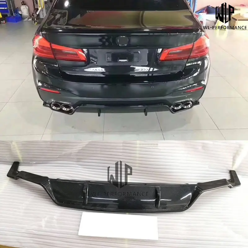 Диффузор заднего бампера G30 G38 из углеродного волокна/FRP для BMW 5 серии 530i 540i