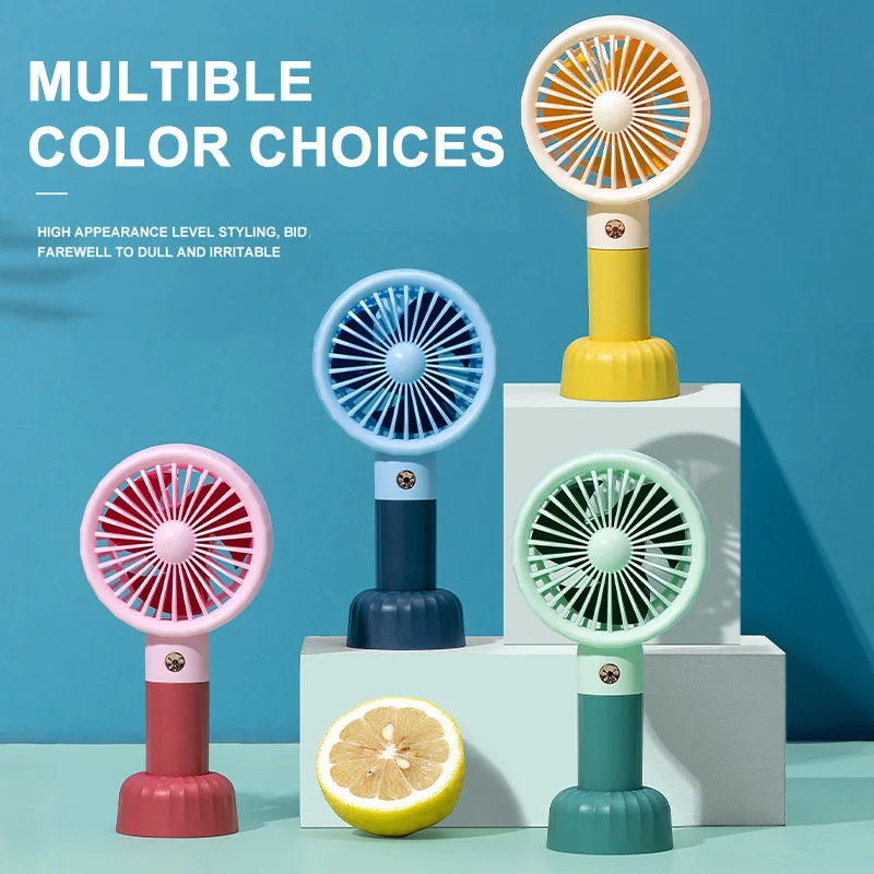 

Multi-function Handheld Mini Fan Outdoor Use USB Battery Portable Fans for Summer Student Gift Home Office Drop Shipping FS44