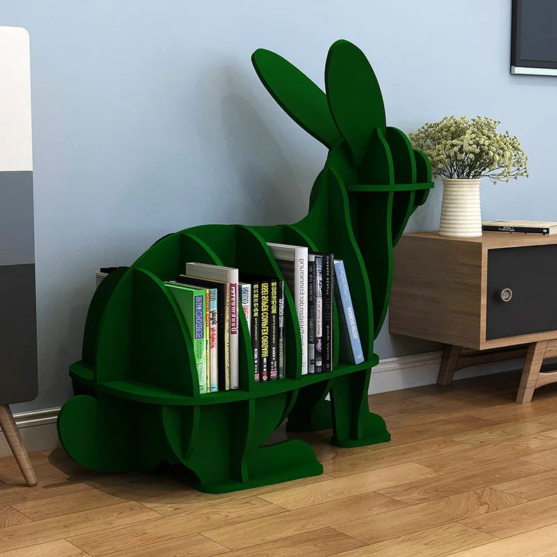 

Animal shape children's bookshelf kitchen bathroom shelf simple home decoration