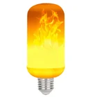 Светодиодсветодиодный лампа E27, 4 режима, 110 В, 220 В, 12 Вт, Мерцающая лампа для праздничного декора