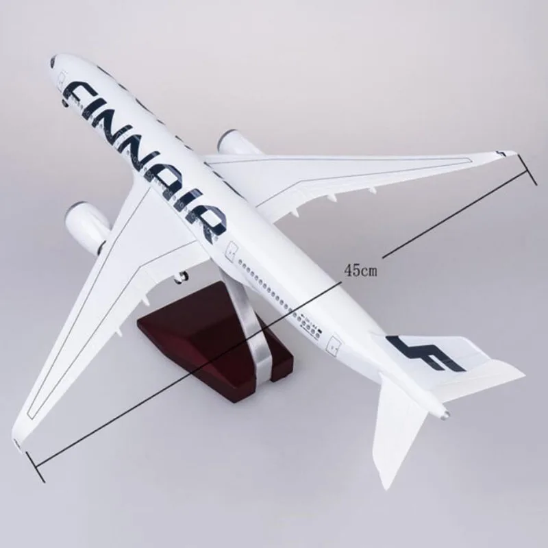 47 см Финляндии FINNAIR авиакомпании модель 1/142 масштаб самолет Аэробус A350 W