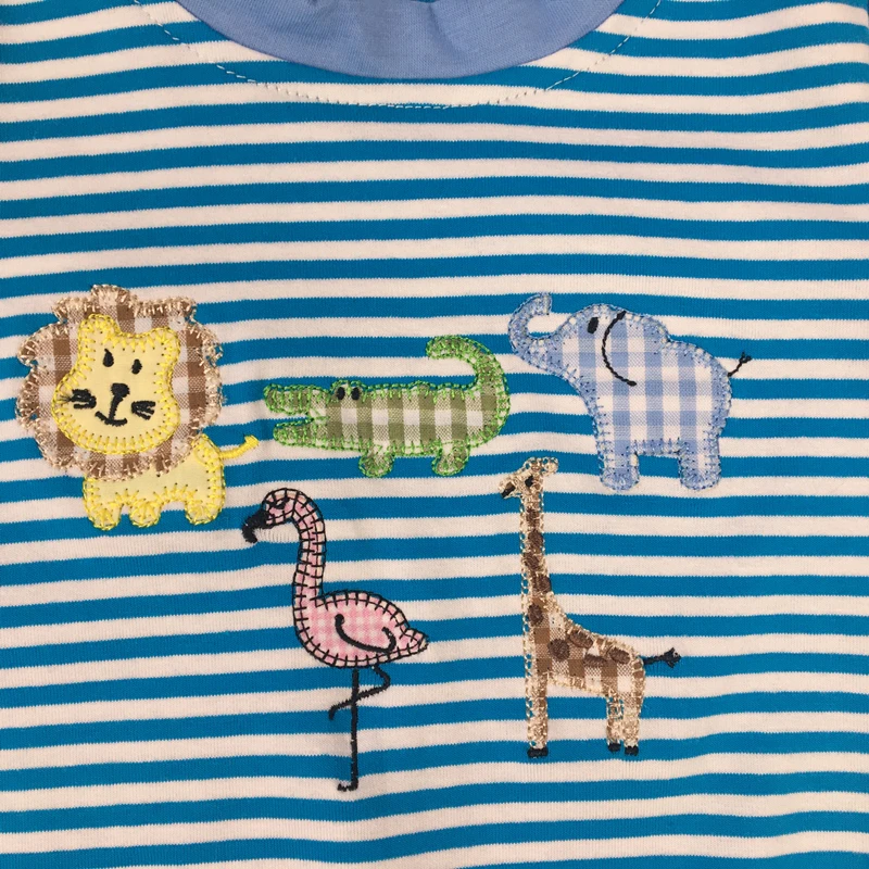 Puresun/Милый хлопковый комбинезон с длинными рукавами и вышивкой льва для