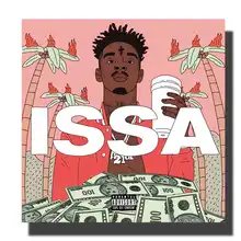 M381 21 Savage Issa первый альбом соло 2017 постер печать настенное