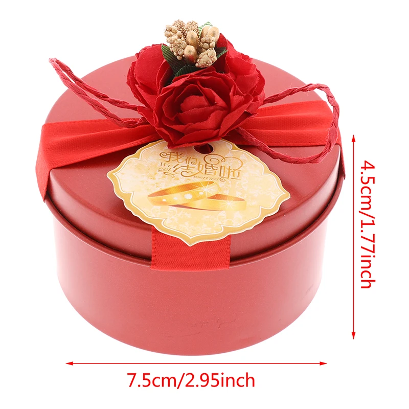

Round Candy Chocolate Box Wedding Party Favors And Gifts Boxes Decor Party Supplies