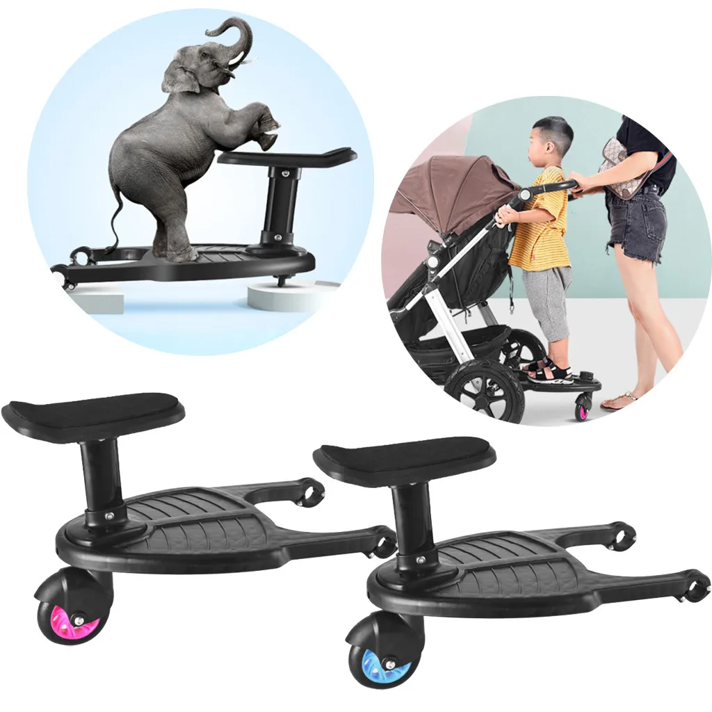 

Аксессуары для детской коляски, детская коляска на колесиках, детская прогулочная коляска, детская безопасная Удобная ступенчатая доска до...