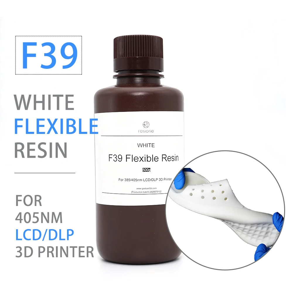 Resione 500g Жесткий Гибкий стоматологический литьевой смолы УФ 3d Phrozen Elegoo Mars Anycubic