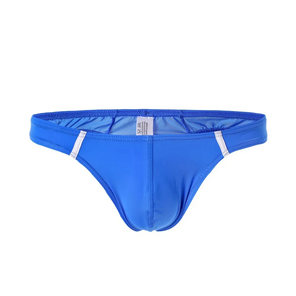 

Men's Sexy Briefs Breathable Bulge Pouch Undrewear Men Soft Underpants Sexy Comfotable Convex Panties Solid Knicker Male Shorts