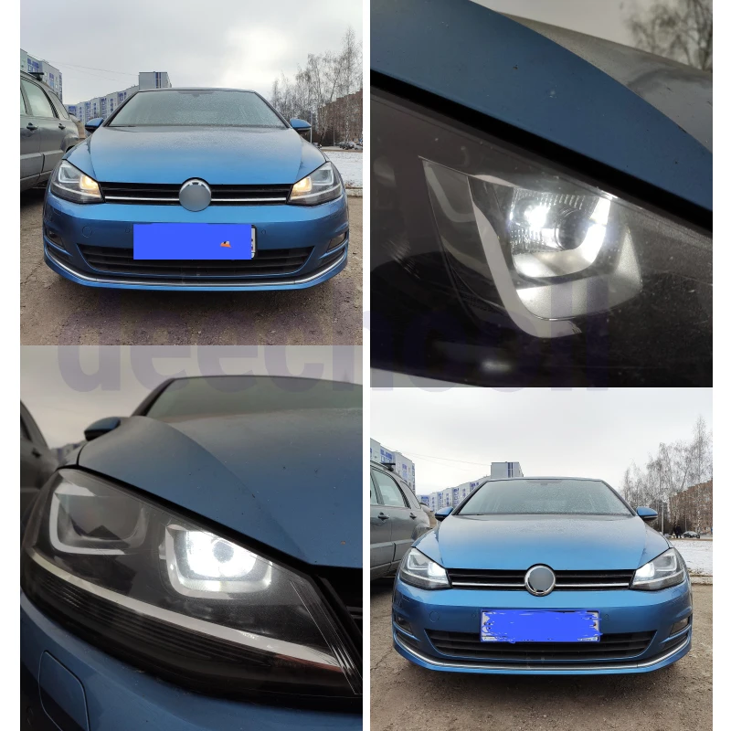Дневные ходовые светильник для Volkswagen VW Golf MK7 2013 2 шт.|vw golf bulbs|vw led bulbsled headlight bulb |