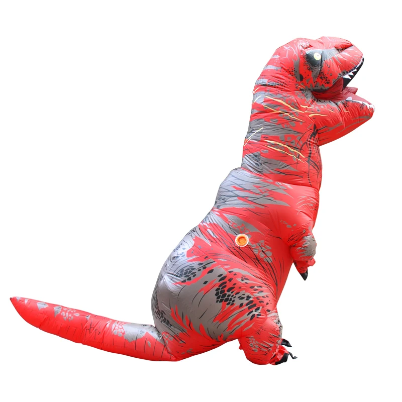 JYZCOS T REX надувной костюм динозавра для взрослых Для мужчин женщин Детский
