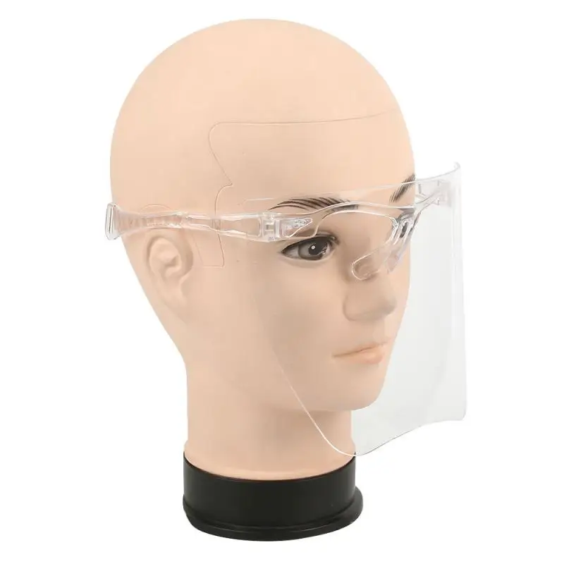

Hot Transparent Face Shield Protective Mask Face Mouth Cover Transparent Protective Mask Safety Goggles Dropshipping