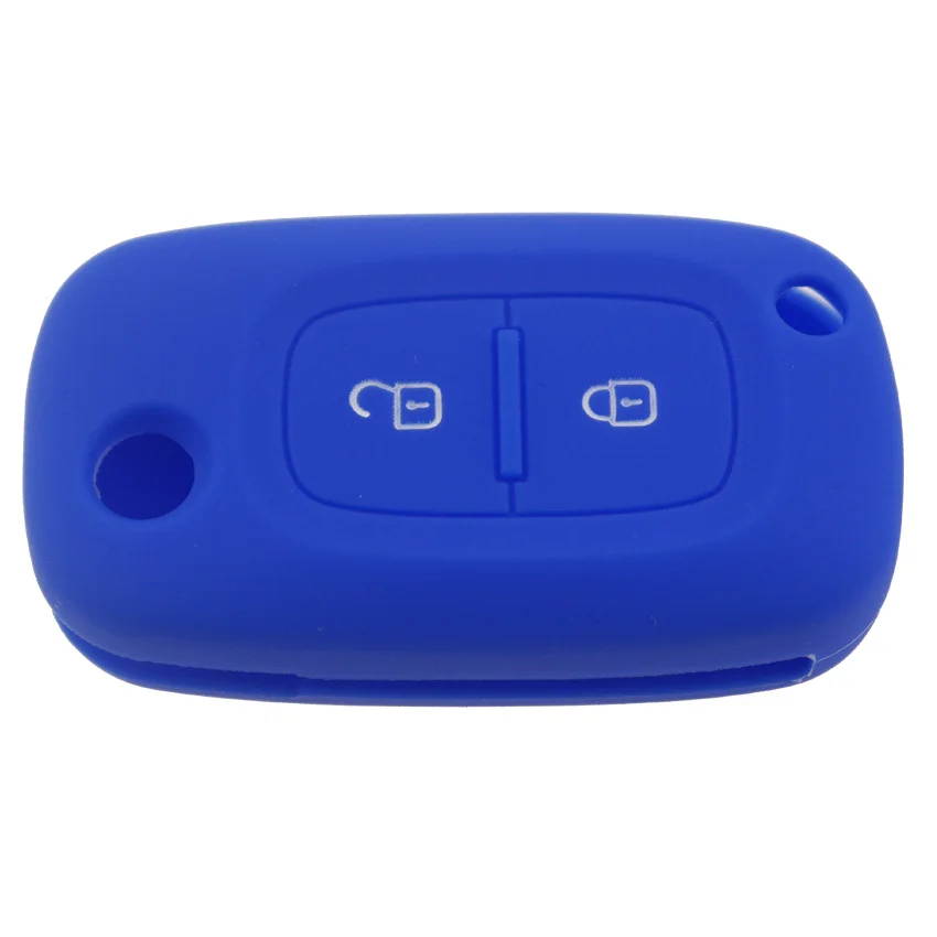 1 шт. 2 кнопки силиконовый откидной складной чехол для дистанционного ключа от