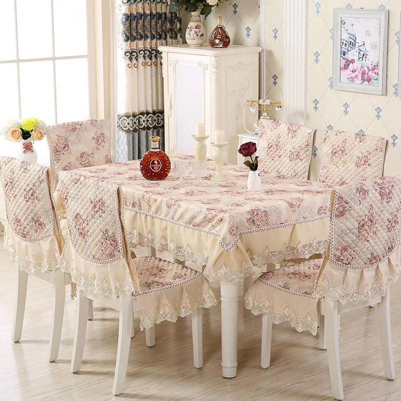 Водонепроницаемый скатерть Новый год Декор Кофе Скатерти хлопковые льняные