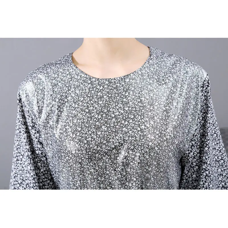 XITAO 2020 Ранняя весна новое женское платье с круглым вырезом в виде листьев лотоса