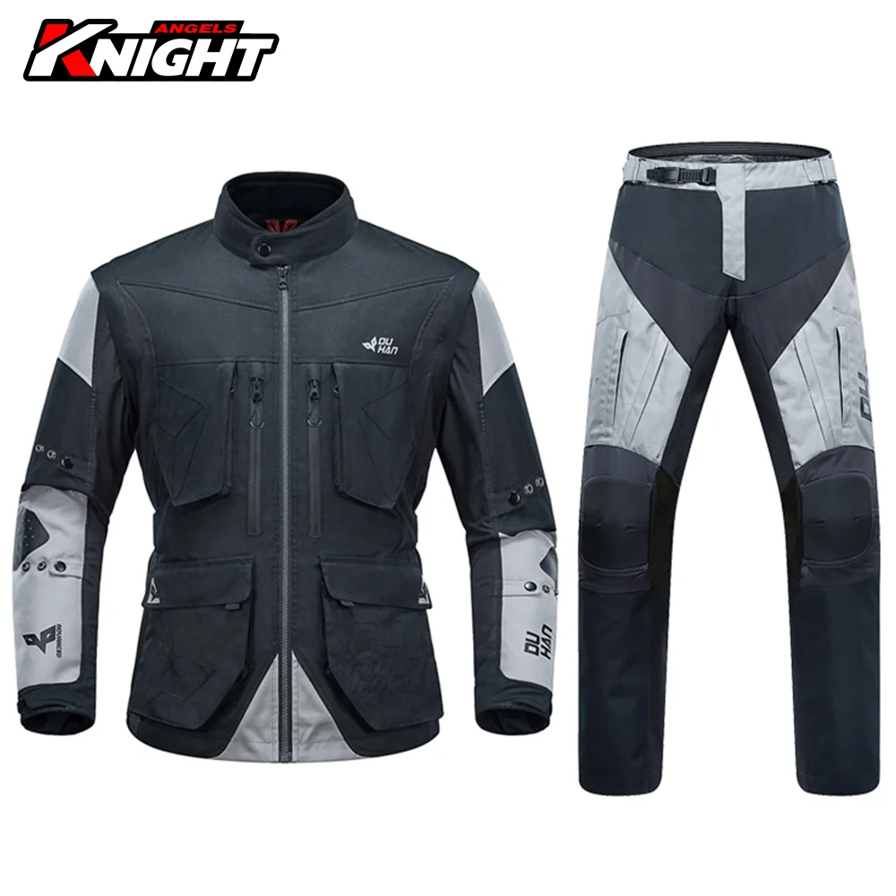

Мотоциклетная куртка Духан, водонепроницаемая, Всесезонная, дышащая, мотоциклетная куртка, костюм для мужчин