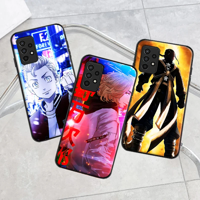 

Japanese Anime Tokyo Revengers Phone Case For Samsung Galaxy A11 A21S A31 A32 A41 A42 A51 A52 A71 A72 Soft silicone Cover Fundas