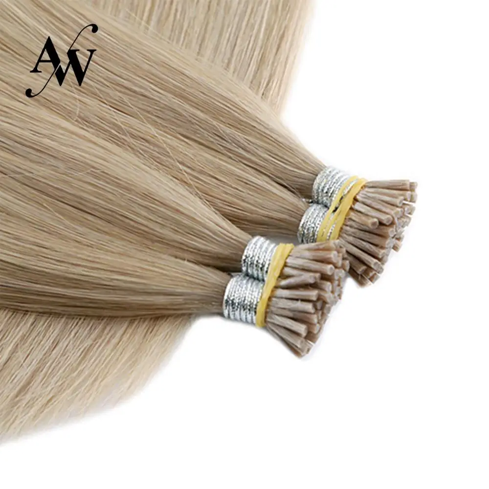 AW 20 'མ'' 1 г/локон прямые кератиновые предварительно скрепленные I образные