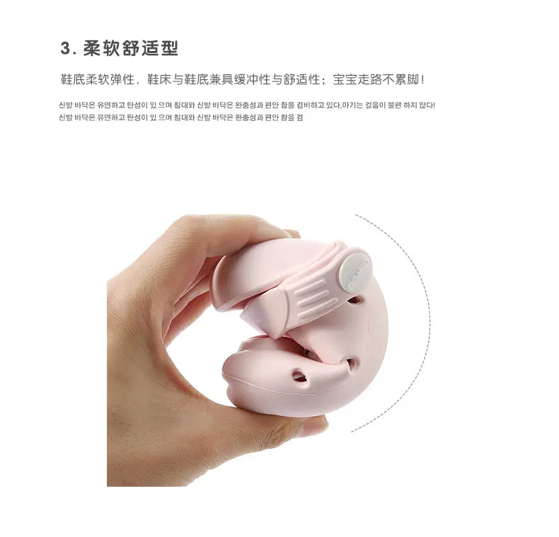 OEAK Детские садовые тапочки детские сандалии милые летние пляжные с мультяшной