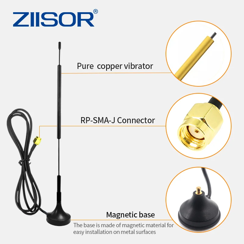 Lora 915 MHz Indoor Helium Miner Antenna 868 MHz Long Range Antenne RP SMA Male 915MHz Antena 868MHz 6dBi Low SWR