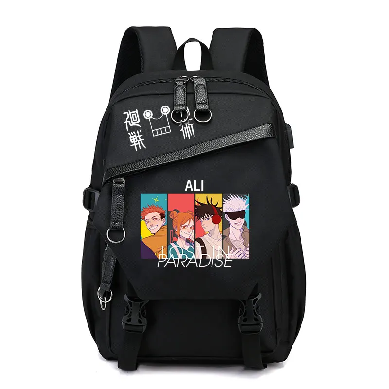 Школьный ранец из аниме джутсу японский рюкзак для учеников младшей и старшей