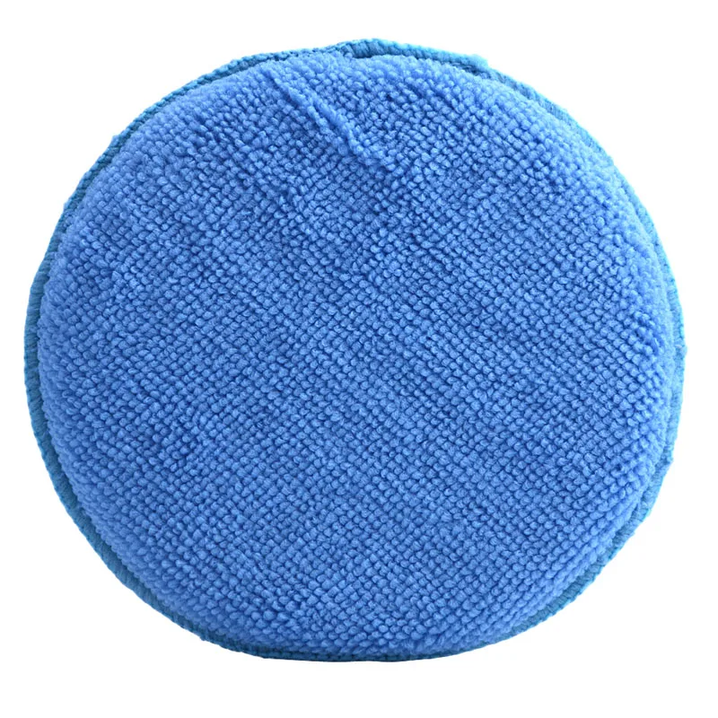 

Blue Microfiber Foam Sponge Polish Wax Applicator Pad Mat For Home Cleaning YST