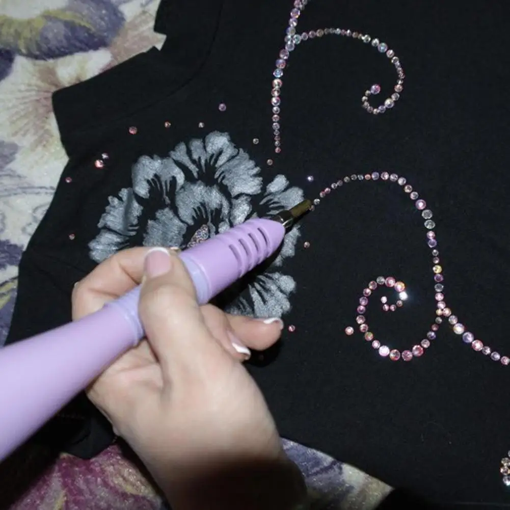 7-in-1 Iron-on Hotfix Applicator Set Wand Crystal Gem Rhinestone DIY Setter Tool | Дом и сад