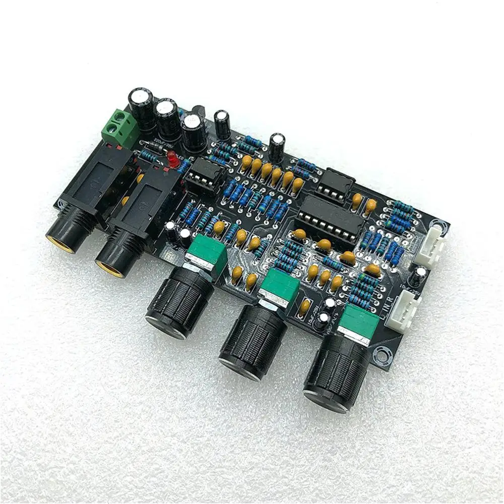 XH-M273 PT2399 цифровые микрофонные усилители доска реверберации караоке реверберации NE5532 Предварительный усилитель тональная плата