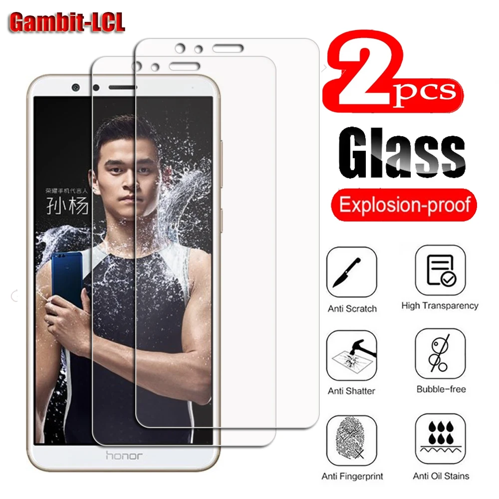 9H HD Original Protective Tempered Glass For Huawei Honor 7X 5.93" BND-L21 Mate SE Screen Protective Protector Cover Film