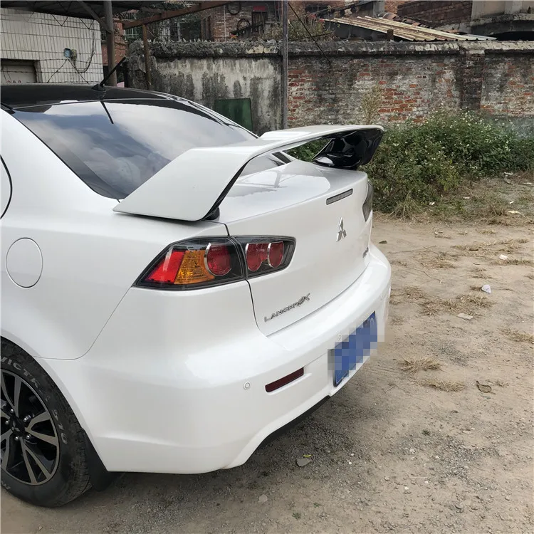 Спойлер для Mitsubishi LANCER 2009 2015 EVO спойлер высокого качества из АБС пластика