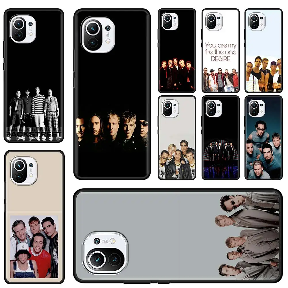 

Backstreet Boys BSB Phone Case For Xiaomi Mi 11 Ultra 11X 10T 10 9T Pro A2 Lite CC9 CC9E 11i Black TPU Soft Funda Shell Cover