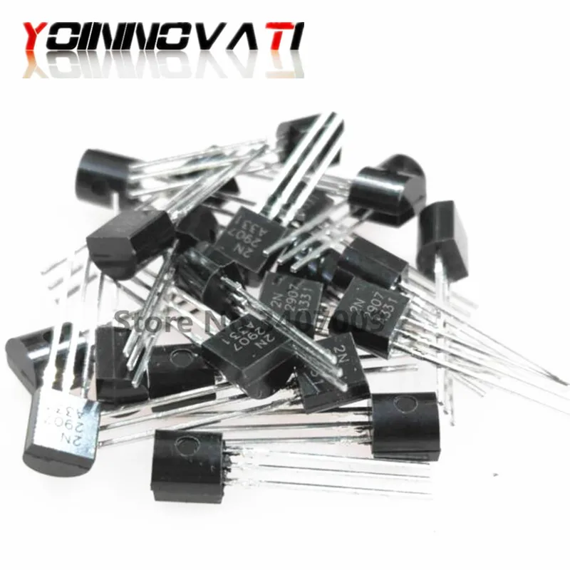 100 шт 2N2907 TO 92 2N2907A 2907 биполярный Соединительный транзистор (BJT) PNP|Соединители| |